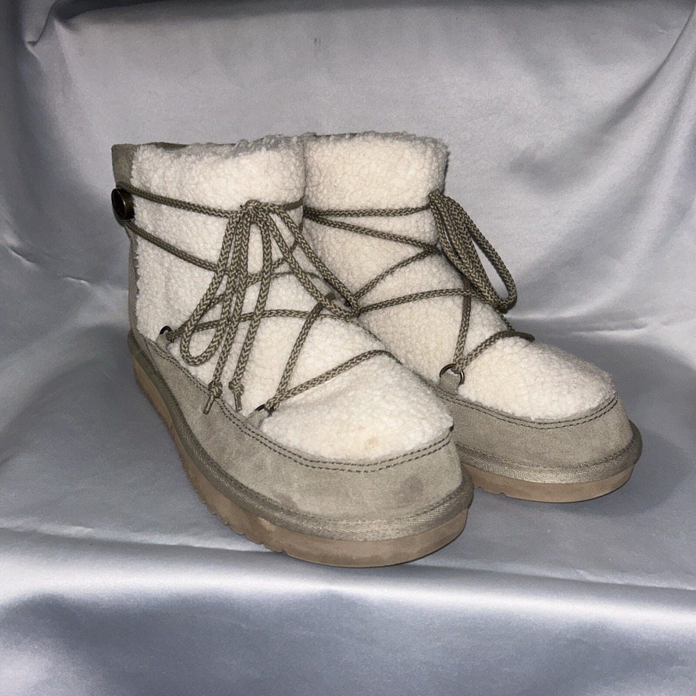 Koolaburra by UGG W Michon Mini Boots 1121502 W/ Dune Women's Size 12M